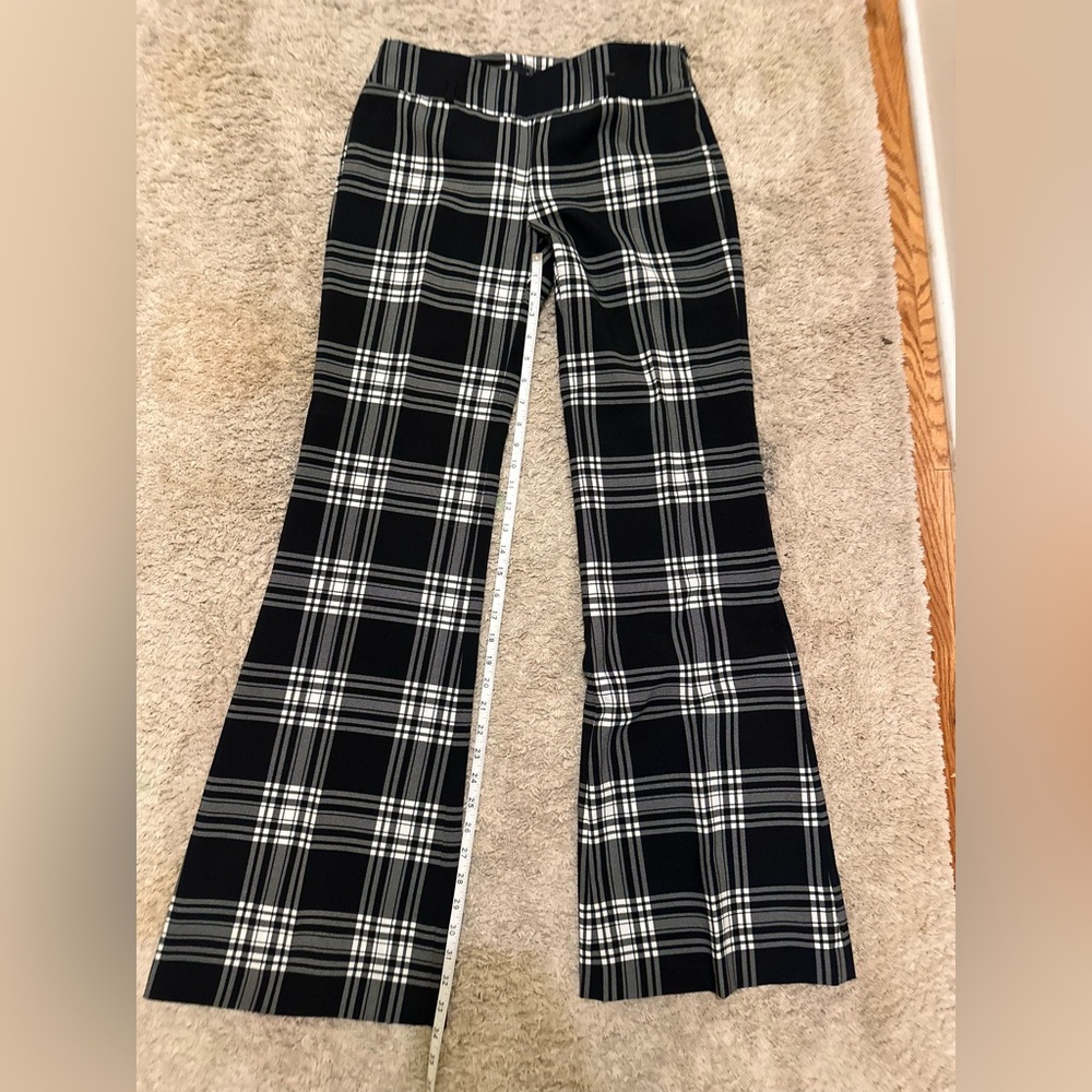 Black and White Plaid pants